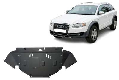 Immagine prodotto di Protezione sottoscocca per motore, compatibile con Audi A4 B7 All Road, motori 1.6, 1.8, 2.0, 1.9 TDI e 2.0 TDI, dal 2005 al 2008