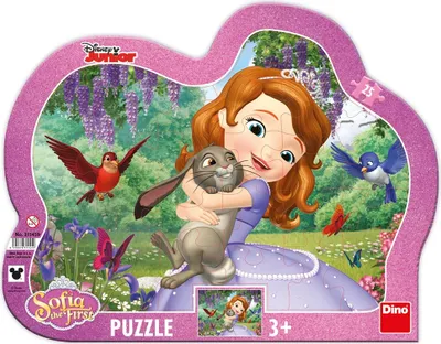 Obrázok produktu pre SOFIA A ZVIERATKA 25 doskové Puzzle