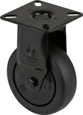 Immagine prodotto di Ruota fissa 75mm 75kg cuscinetti a sfera in gomma 60x60mm BS ROLLEN