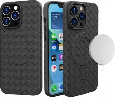 Immagine prodotto di Plecione Etui Magsafe Woven Case Do Iphone 15 Pro - Czarne