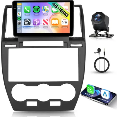 Immagine prodotto di Autoradio Android da 4 GB + 128 GB per modelli dal 2007 al 2012, con CarPlay e schermo touchscreen da 9 pollici
