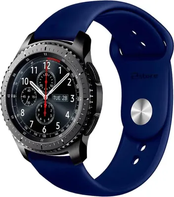 Image de SAMSUNG GALAXY WATCH 3 45/46 mm BRACELET EN SILICONE BLEU (22 mm)