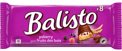 Produktbild von Balisto 389479, Snack-Riegel, Schokolade, 148 g, Zucker, Vollkorn (19%) (Vollhaferflocken, Weizenvollkornmehl, Gerstenvollkornmehl), Geliermittel..., 2118 kJ, 506 kcal