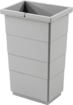 Produktbild von Hailo Inneneimer 1122229 hellgrau 10 L 156 x 226 x 362 mm hoher Boden