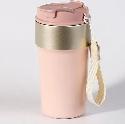 Image de Gobelet isotherme Famanu avec paille - 500 ml