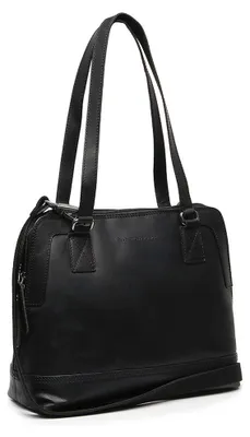 Produktbild von The Chesterfield Brand Leder Schultertasche Umhängetasche Seron Shoulderbag Black schwarz