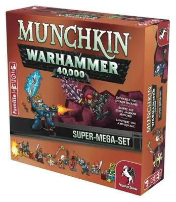 Imagen del producto de Conjunto Super Mega de Munchkin Warhammer 40K