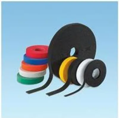 Obrázek produktu pro Panduit Hook & Loop Cable Tie, 15' roll, Black, Nylon, Černá, 4572 mm
