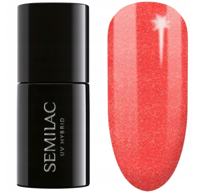 Zdjęcie produktu dla Semilac Lakier Hybrydowy 392 Red Heartbreaker 7Ml