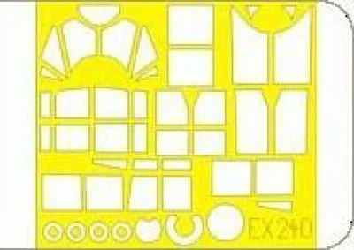 Produktbild von Eduard Accessories Fi 156C Storch für Tamiya Bausatz 7309240