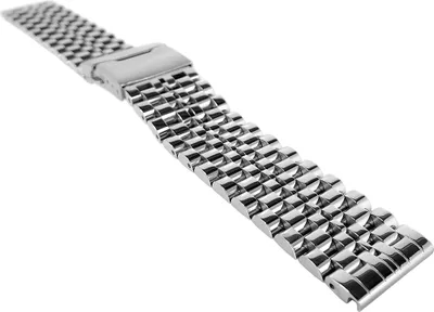 Produktbild von Minott | Edelstahlband massiv, hochglänzend | Sicherheitsfaltschließe , Stegbreite:20mm