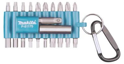 Obrázok produktu pre Makita P-81175, 22 kusov, Cross, Plochý, Phillips, Krížový, Torx, PH1 / PH2 / PZ1 / PZ2 / T10 / T15 / T20 / T25 / T30 / T40 / SW3 / SW4 / SW5 / SW6, 25,4 / 4 mm (1 / 4"), Šesťhranný