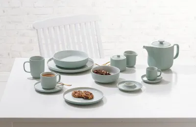 Produktbild von Kaffeetasse 240ml 6er Set Jasper mint