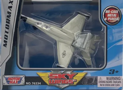 Produktbild von McDonnell Douglas F/A-18 Hornet 4,5"" 11,5 cm METALL Motormax BOX