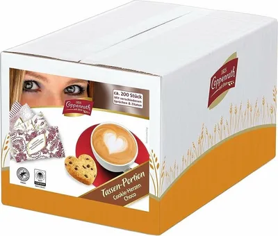 Produktbild von Coppenrath Cookie-Herzen Gebäck 200 St.