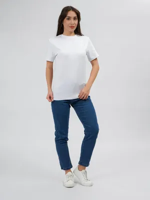 Produktbild von MOD Jeans | T-shirt Damen - Oversize - Weiß - Größe Xl - Modkids