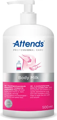Produktbild von Attends Professional Care Body Milk 500 ml