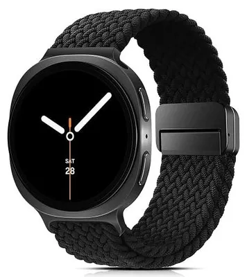 Zdjęcie produktu dla Pasek do samsung galaxy watch 8 nylonowy pleciony magnetyczny