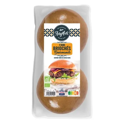 Zdjęcie produktu dla Bułki do burgerów - Gourmet Brioche 2x75g