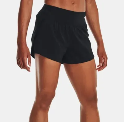 Immagine prodotto di Under Armour Pantaloncini da donna FLEX WOVEN 2-IN-1 SHORT 0196040351148, 0196040351186, 0196040351421, 0196040351490, 0196040351636 UND-1376936 NERO M