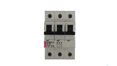 Obrázek produktu pro Jistič 3P C 32A 10kA AC ETIMAT10 002135719