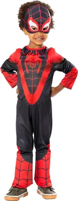 Image de Costume enfant Spidey et ses super amis noir-rouge - 92/104 (3-4 ans)