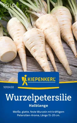 Produktbild von Kiepenkerl Wurzelpetersiliensamen Halblange Petroselinum crispum 15-20 lfd. Meter