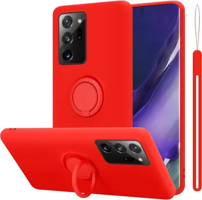 Obrázek produktu pro Cadorabo Case for Samsung Galaxy NOTE 20 ULTRA Protective Cover in Red Pouzdro na mobilní telefon TPU Case Cover