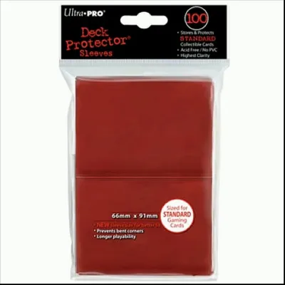 Produktbild von Ultra PRO 82694, Kartenhülle, Rot, 100 Stück(e)