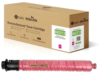 Productafbeelding van G&G 21872 Toner cartridge, 1 stuk, compatibel, magenta