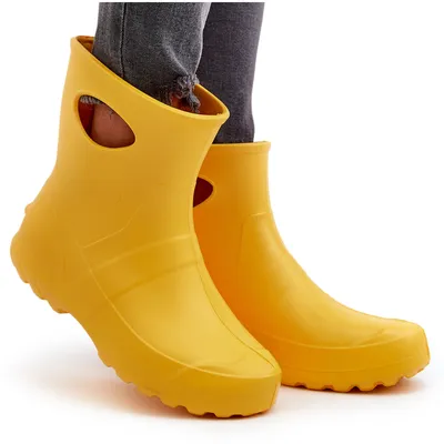 Produktbild von Damen wasserdichte Gummistiefel LEMINGO GARDEN 752 Gelb 37