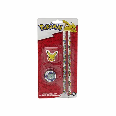 Produktbild von Pokémon Schreinset 4-teilig