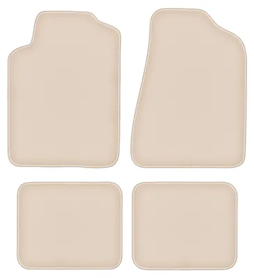 Produktbild von DURBAN Beige Velours-Fußmatten-Set für Dodge Stratus Limousine (1995-2001)