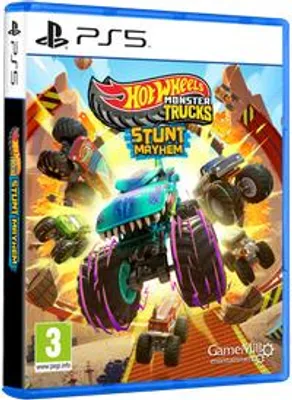 Obrázek produktu pro GameMill Entertainment Hot Wheels Monster Trucks: Stunt Mayhem, PlayStation 5, Režim multiplayer, E (bez omezení)