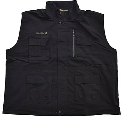 Produktbild von Übergrößen Tolle Outdoorweste Funktionsweste ABRAXAS schwarz 6XL