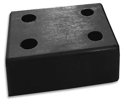 Productafbeelding van Oprijbuffer van Rubber met Stalen Schijven