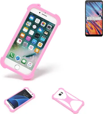Produktbild von K-S-Trade Handy Hülle kompatibel mit LG Electronics Stylo 5x Schutz Hülle Bumper Silikon Schutz Hülle Cover Case Silikoncase Silikonbumper TPU