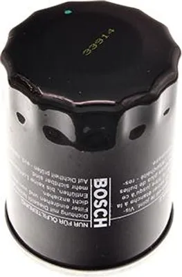 Productafbeelding van Oliefilter BOSCH F 026 407 347, schroefdopfilter voor FIAT PANDA (169), 500 (312), GRANDE PUNTO (199), 500 C (312), en voor FORD KA (RU8)