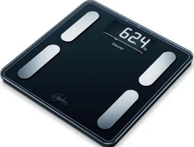 Immagine prodotto di Beurer BF 400 Signature Line Black Bilancia Diagnostica con Portata fino a 200 kg 31 x 31 cm Nero