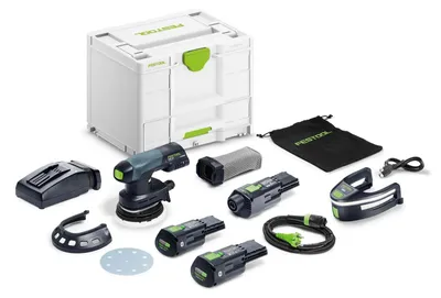 Image de Ponceuse excentrique sans fil ETSC 125 3.0 I-SET - FESTOOL - systainer - 578857