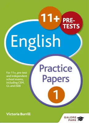 Produktbild von 11+ English Practice Papers 1
