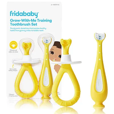 Obrázok produktu pre Fridababy rastie so mnou, sada zubných kefiek