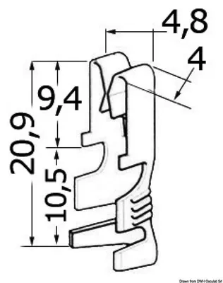 Produktbild von Styki aus Messing cynowanego 1/2,5 mm Osculati 14.118.01