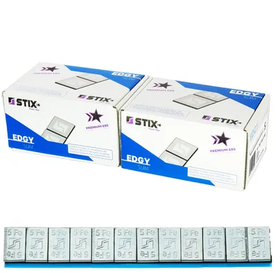 Obrázok produktu pre 200 pásov lepiacich závaží STIX 60G (12x5G), pozinkovaná oceľ
