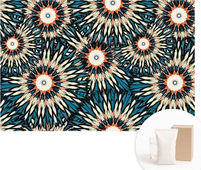 Produktbild von Fototapete - Wandbilder für Wohnzimmer - 104x70 cm - Dekorative Wandfolie - Modernes Design für Wanddekoration - Tapeten für Innenräume - Blumenenergie