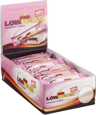 Produktbild von Inkospor X- Treme Low Sugar 24 Riegel Raspberry Crunch