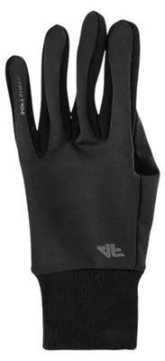 Obrázok produktu pre 4F - Pánske/dámske uni rukavice „4FAW23AGLOU054“ - Polyester PP3682 (M) (čierne)