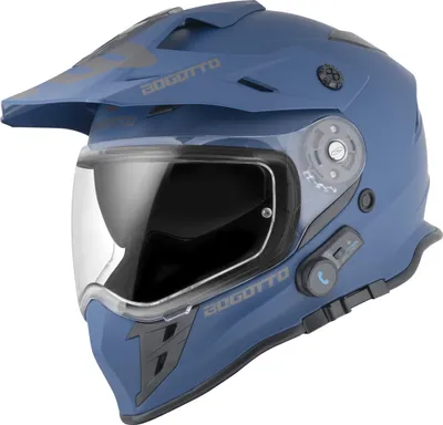 Immagine prodotto di Bogotto H331 BT Bluetooth Enduro Helm, blau matt, M