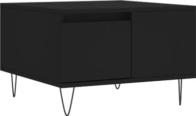Obrázek produktu pro vidaXL Konferenční stolek černý 55x55x36,5 cm Dřevěný materiál