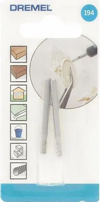 Zdjęcie produktu dla Frez DREMEL 194 ze stali szybkotnącej, do rzeźbienia i grawerowania, 3,2 mm, 2 sztuki